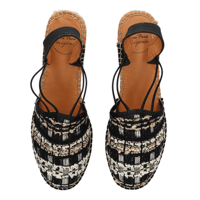 Tania-CC Damen Espadrilles Negre