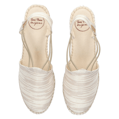 Tania-ZR Damen Espadrilles Cru