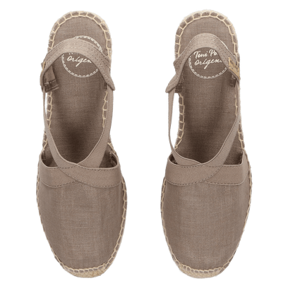 Ter Damen Espadrilles Taupe