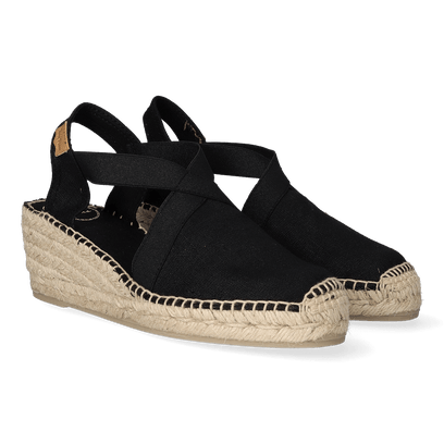 Ter Damen Espadrilles Negre