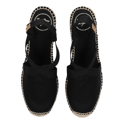 Ter Damen Espadrilles Negre