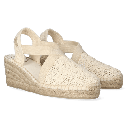 Terra-AD Damen Espadrilles Cru