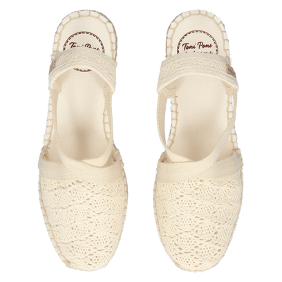 Terra-AD Damen Espadrilles Cru