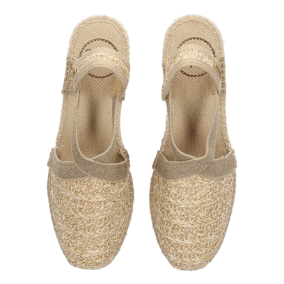 Terra-HK Damen Espadrilles Natural