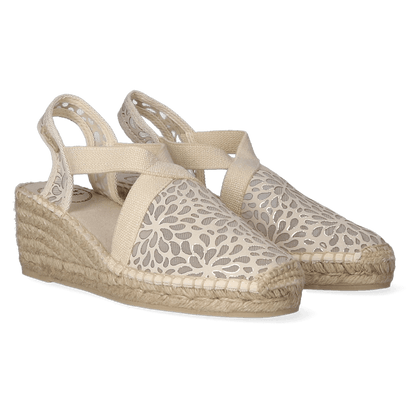Terra-IK Damen Espadrilles Cru
