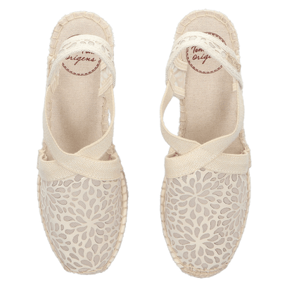 Terra-IK Damen Espadrilles Cru