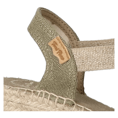 Terra-V Damen Espadrilles Caqui Vintage