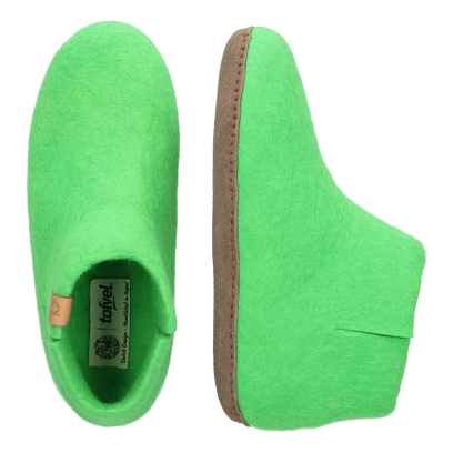 Mula Wollfilz-Pantoffel Spring Green