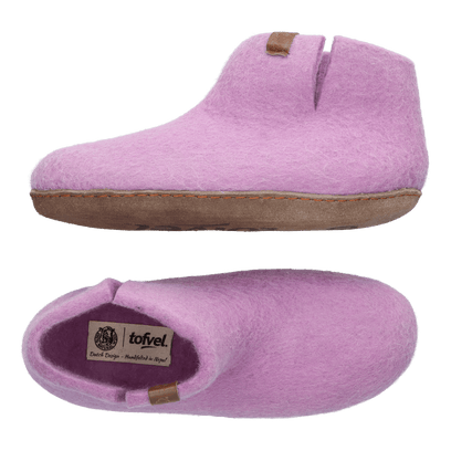 Mula Wollfilz-Pantoffel Lilac
