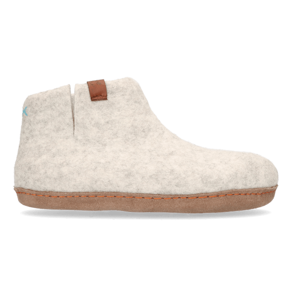 Mula Wollfilz-Hausschuhe Natural Delta Mula Wollfilz-Pantoffel Natural Delta