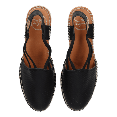 Tilda-LZ Damen Espadrilles Negre