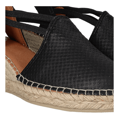 Tilda-LZ Damen Espadrilles Negre