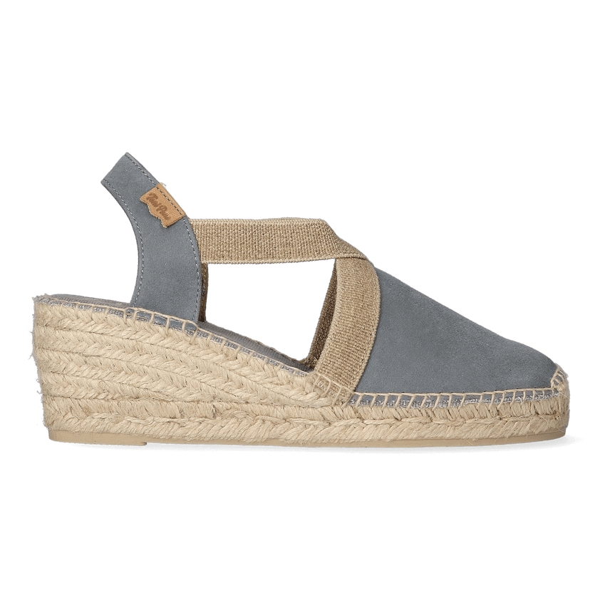 Tona Damen Espadrilles Gris