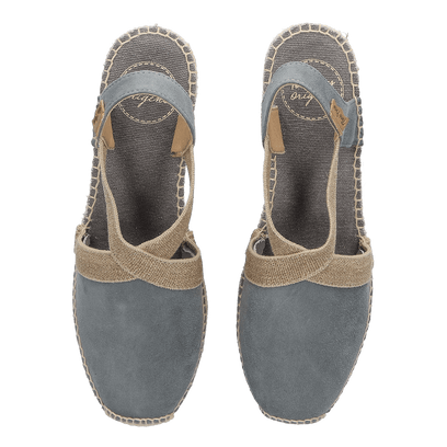 Tona Damen Espadrilles Gris