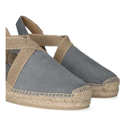Tona Damen Espadrilles Gris