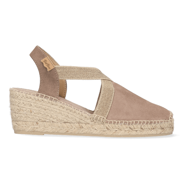 Tona Damen Espadrilles Taupe Tona Damen Espadrilles Taupe