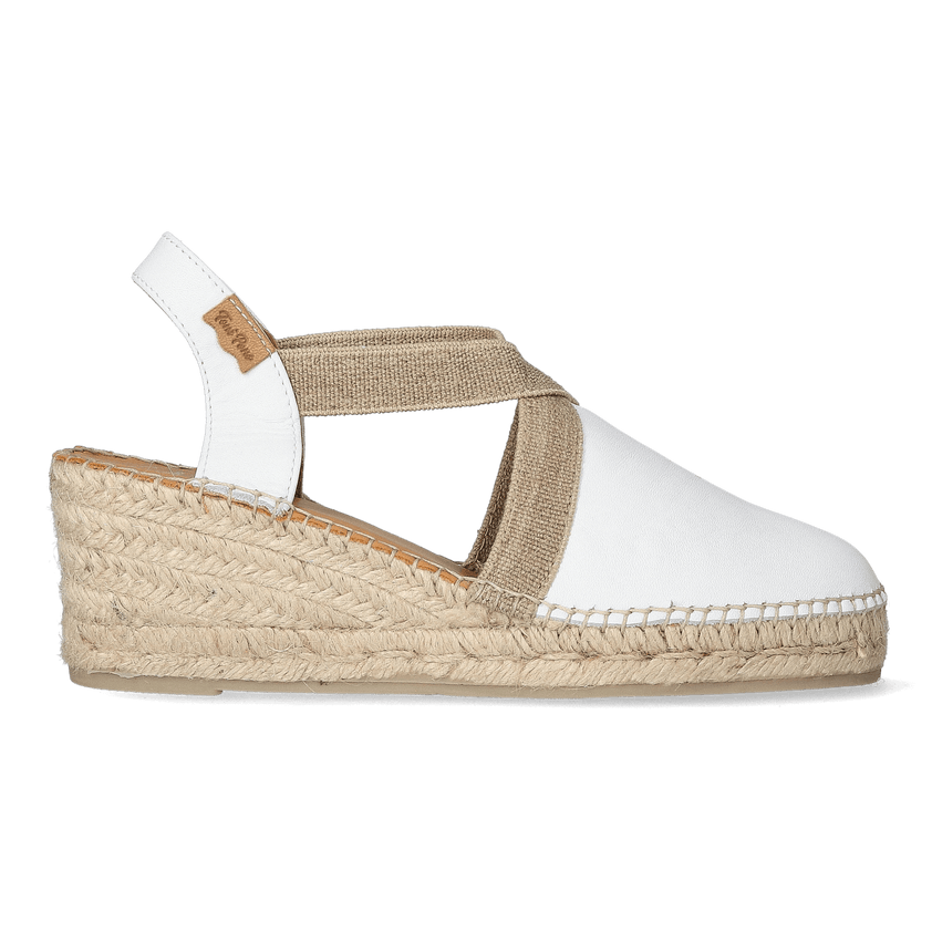 Tossa Damen Espadrilles Blanc
