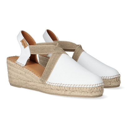 Tossa Damen Espadrilles Blanc