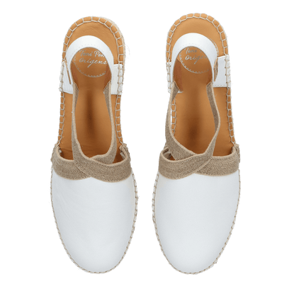 Tossa Damen Espadrilles Blanc