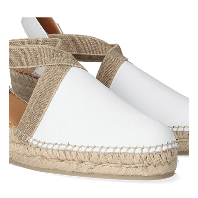 Tossa Damen Espadrilles Blanc