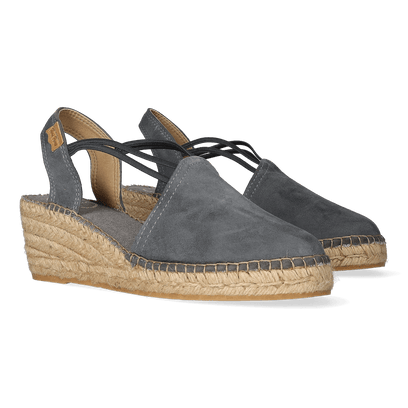 Tremp Damen Espadrilles Gris