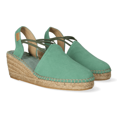 Tremp Damen Espadrilles Menta