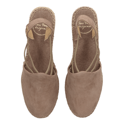 Tremp Damen Espadrilles Taupe
