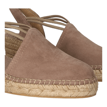 Tremp Damen Espadrilles Taupe