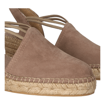 Tremp Damen Espadrilles Taupe