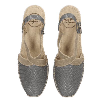 Triton Damen Espadrilles Plom