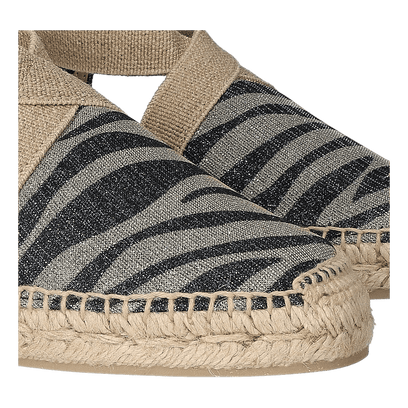 Triton Damen Espadrilles Zebra