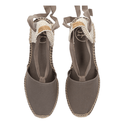 Valencia Damen Espadrilles Taupe