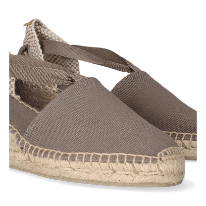 Valencia Damen Espadrilles Taupe