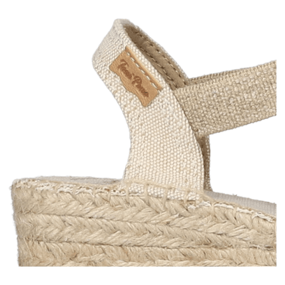 Terra-V Damen Espadrilles Cru Vintage