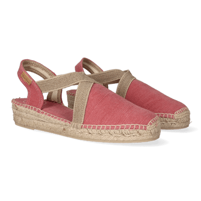 Verdi-V Damen Espadrilles Blush