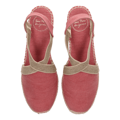 Verdi-V Damen Espadrilles Blush