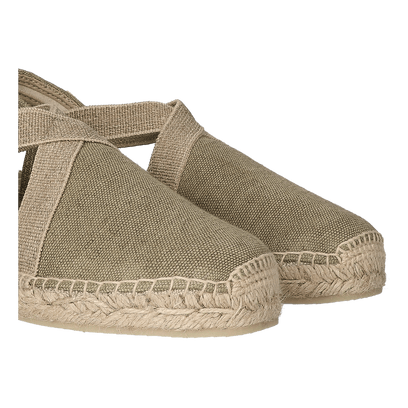 De Verdi-V Damen Espadrilles Caqui