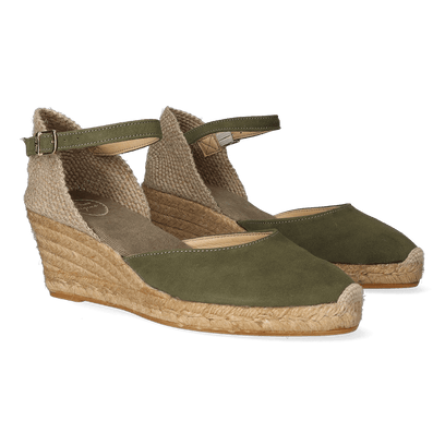 Lloret-5 Damen Espadrilles Caqui