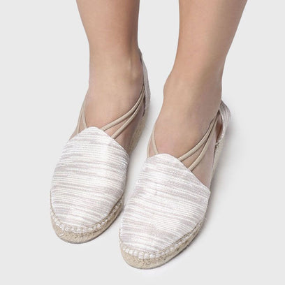 Tania-ZR Damen Espadrilles Cru