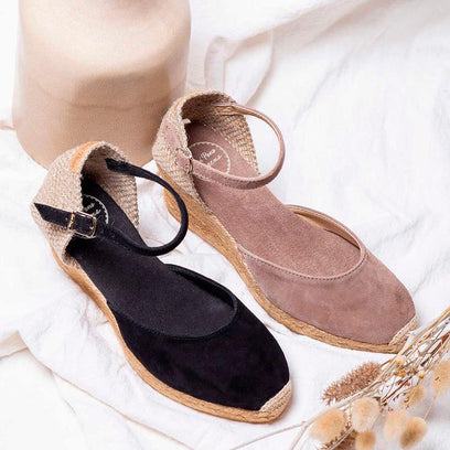 Lloret-5 Damen Espadrilles Negre