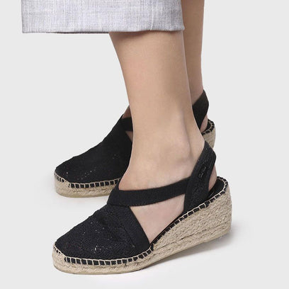 Terra-AD Damen Espadrilles Black