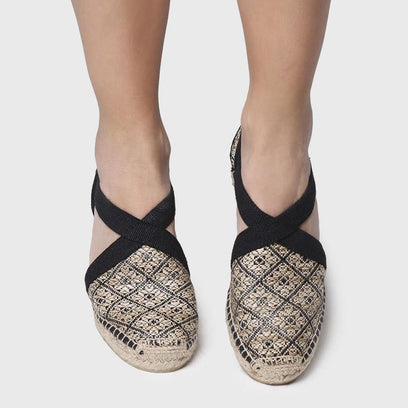 Terra-GE Damen Espadrilles Black