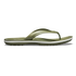 Crocband Flip Zehentrenner Army Green/White