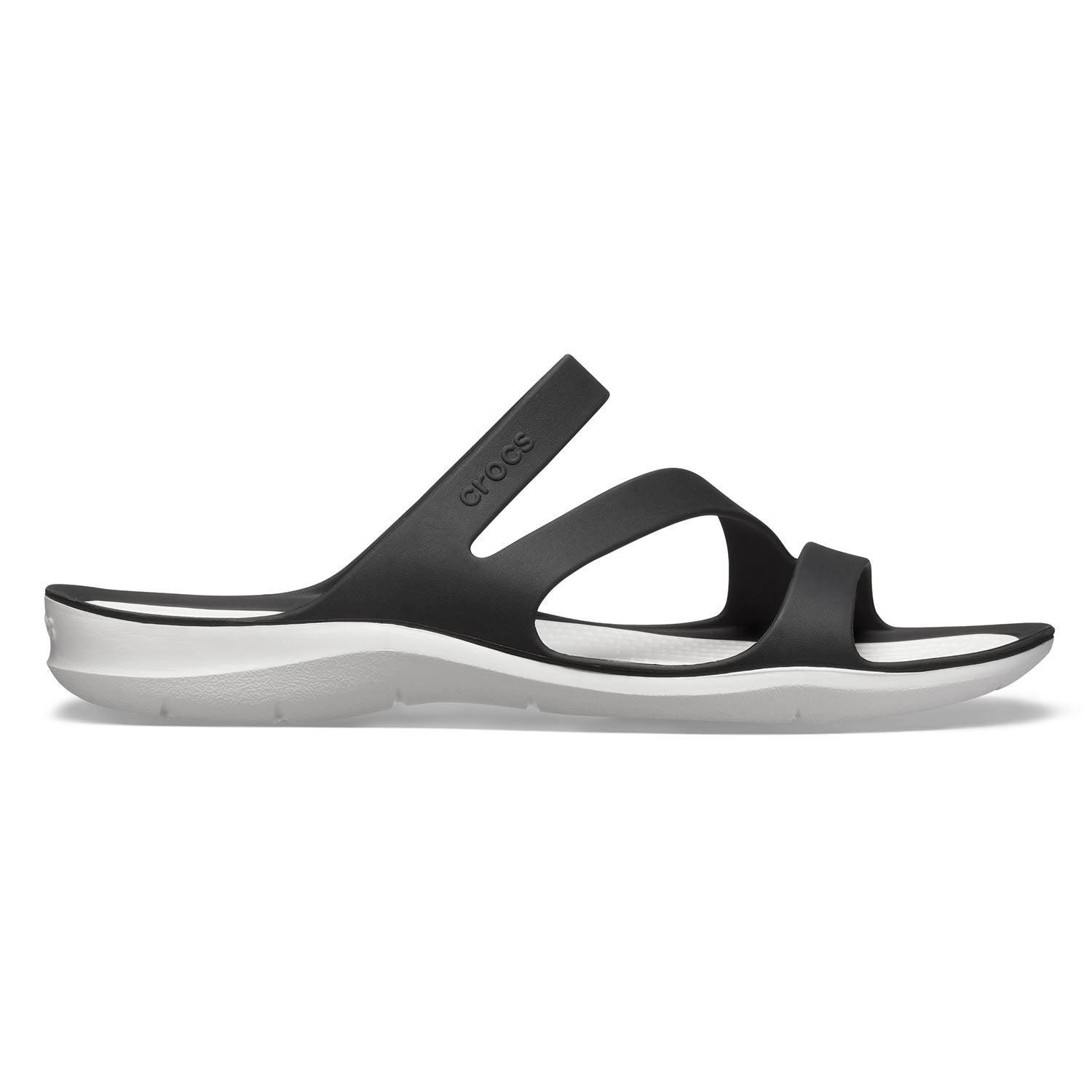 Swiftwater Damen Badesandalen Black/White