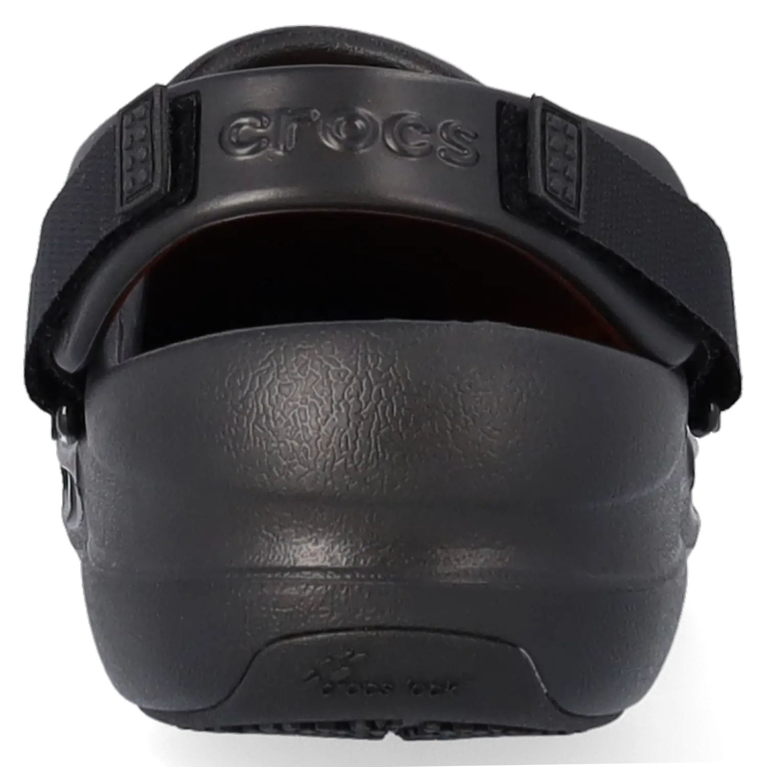 Black crocs for work sales