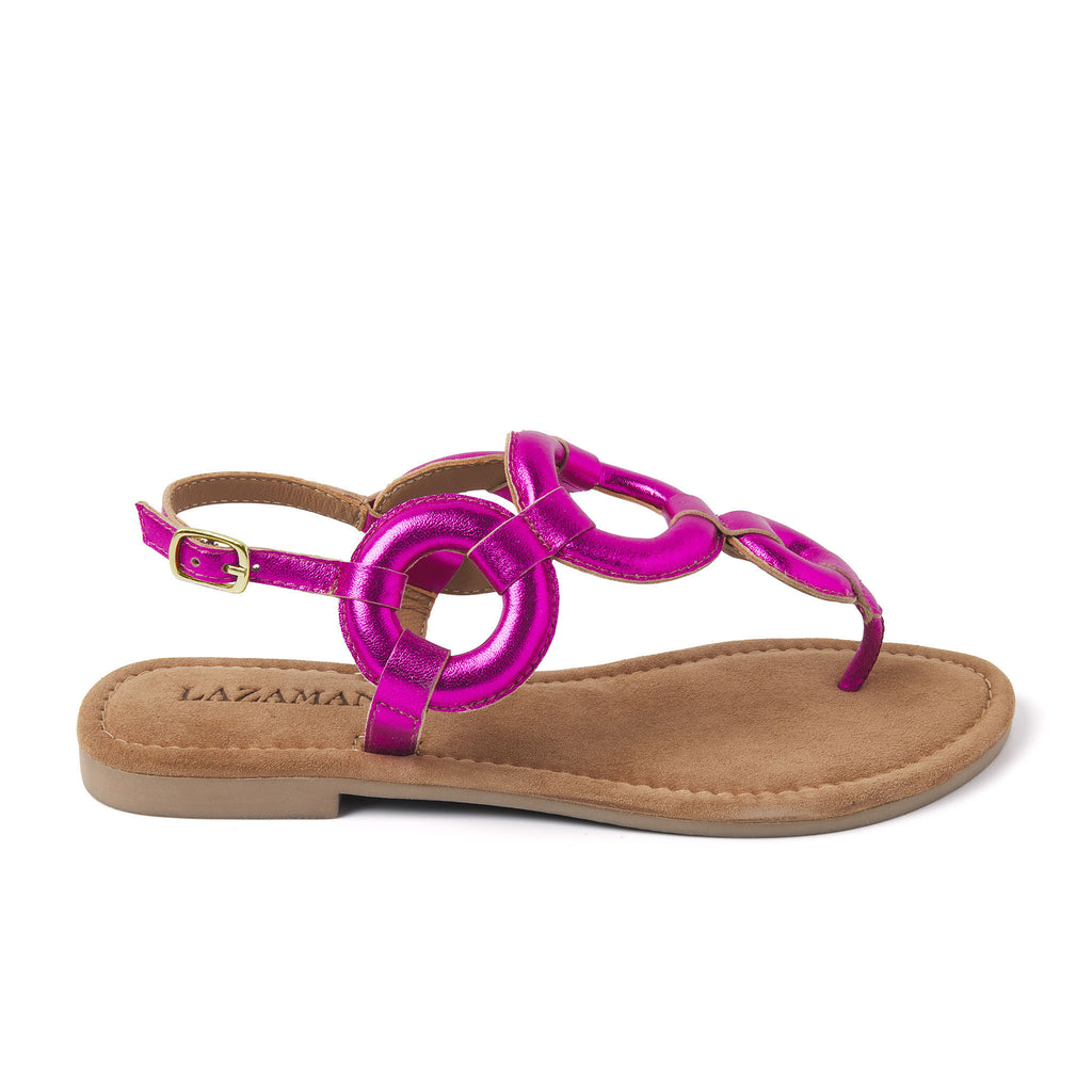 Damen Sandalen 33.543 Fuxia