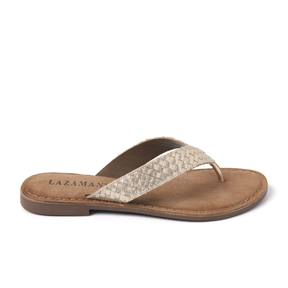 Cara Damen Zehentrenner Gold