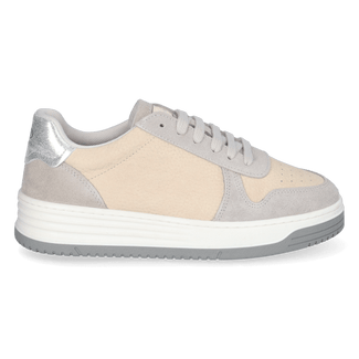 Aina Damen Leder-Sneaker Gris