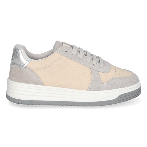 Aina Damen Leder-Sneaker Gris