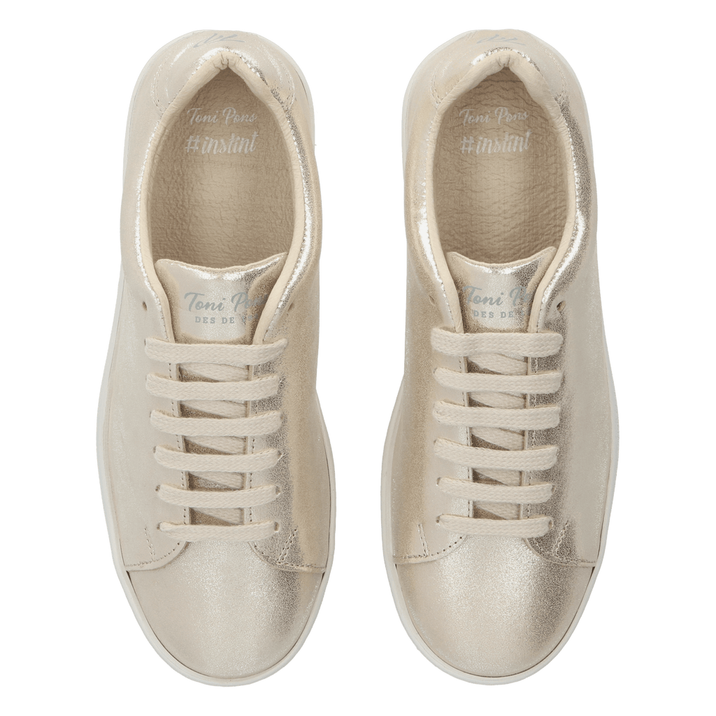 Ariadna Leder Damen Sneaker Plati